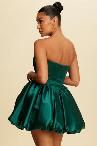 Balloon Puff Mini Dress