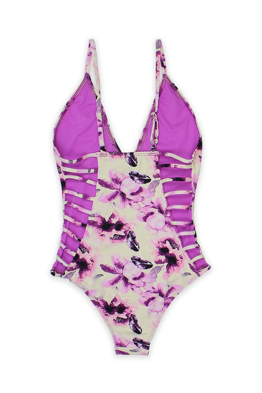 Orchid Strappy Back One Piece