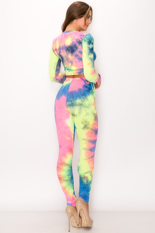 Tie Dye Pant Set