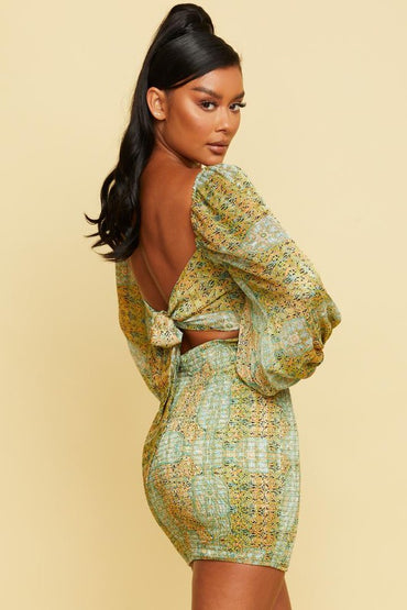 Runway Tie Back Dress