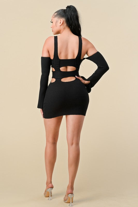 Stay Wild Cut Out Mini Dress