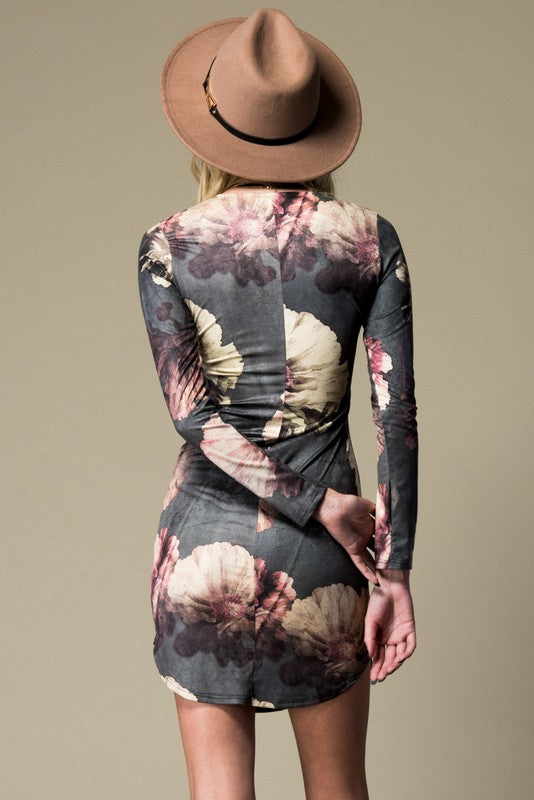 Garden District Suede Dress