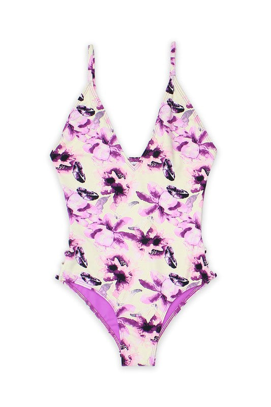 Orchid Strappy Back One Piece
