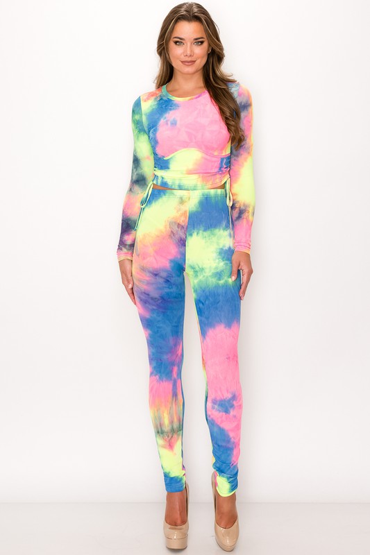 Tie Dye Pant Set