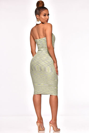 Lucky Charms Strapless Cut Out Dress