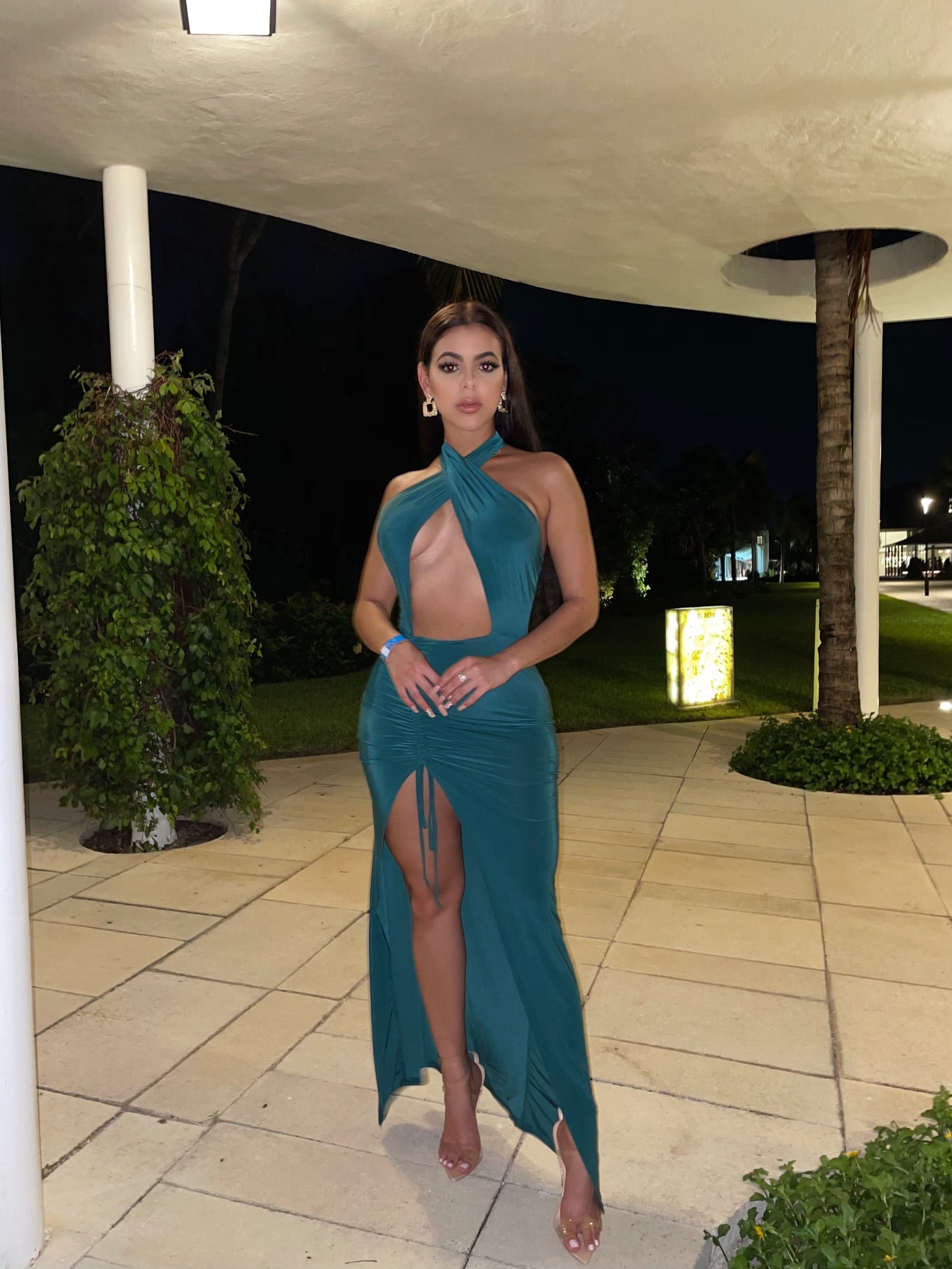 Ruched Halter Maxi Dress Haute Glam Boutique Ruched Halter Maxi Dress Haute Glam Boutique
