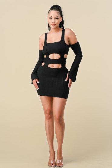 Stay Wild Cut Out Mini Dress