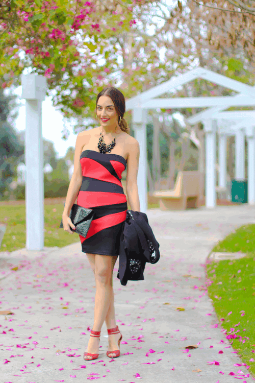 Scarlet Swirl Dress – Haute Glam Boutique