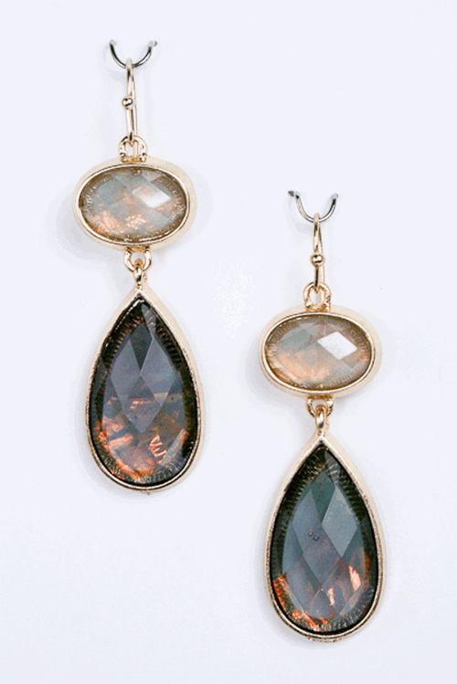 Demi Teardrop Dangle Earring