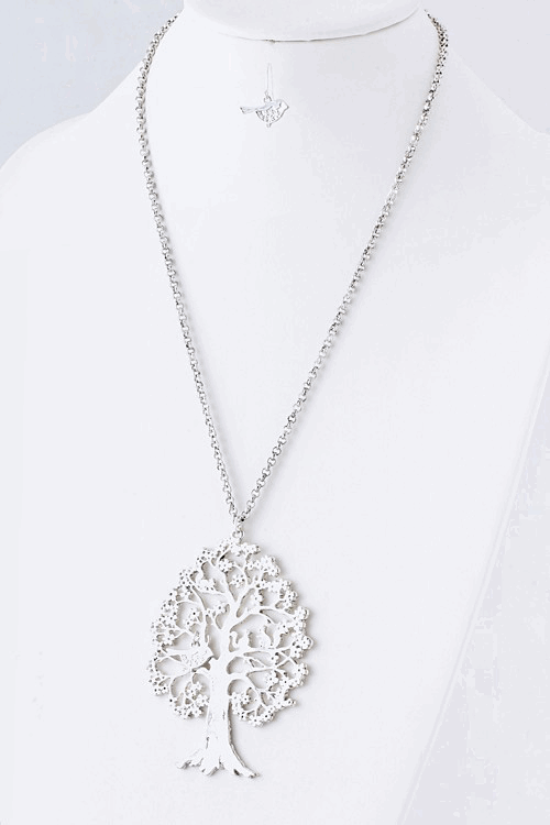Tree Pendant Necklace