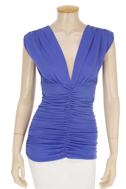 Plunge V-Neck Top