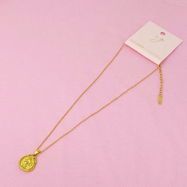 Feminine Coined Necklace