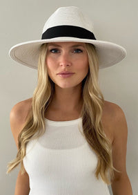 Stevie Fedora Hat Women's Wide Brim