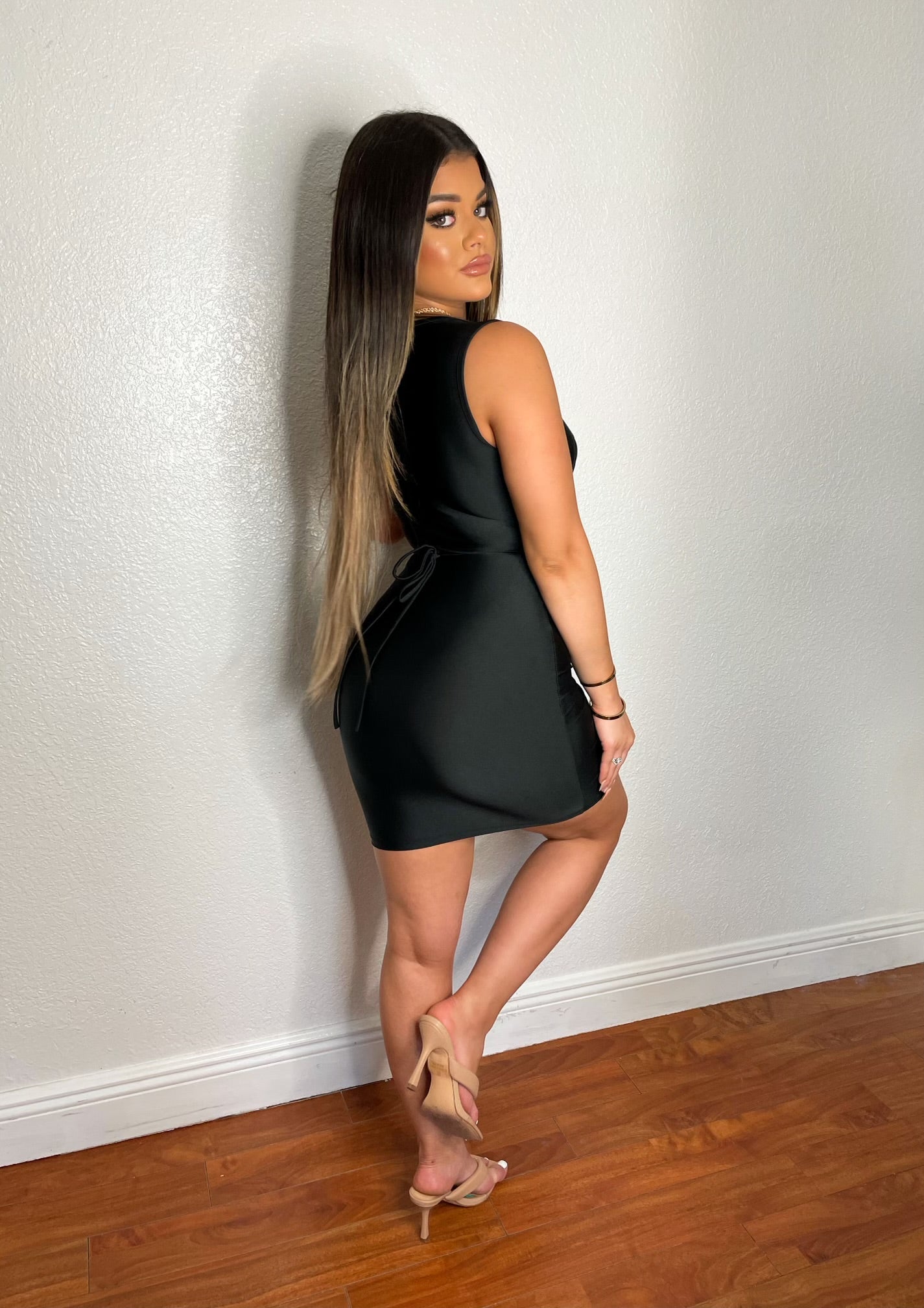 Cut To The Chase Mini Dress