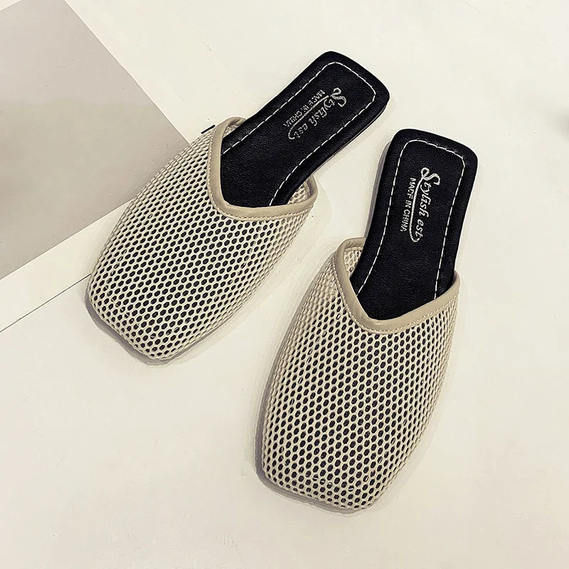 Mesh Mules Slippers - Sexikinis Swim