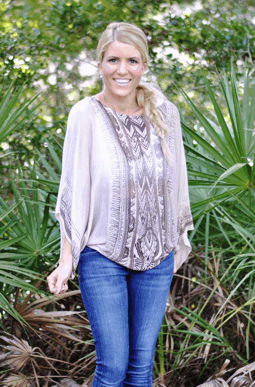 Poncho Style Sweater