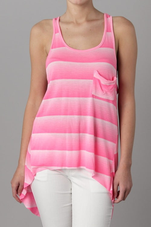 Neon Racer Back Tank