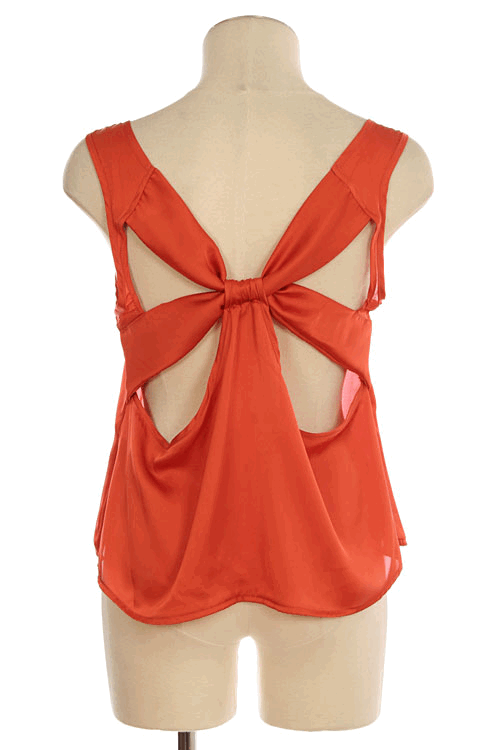 Tie Knot Back Top