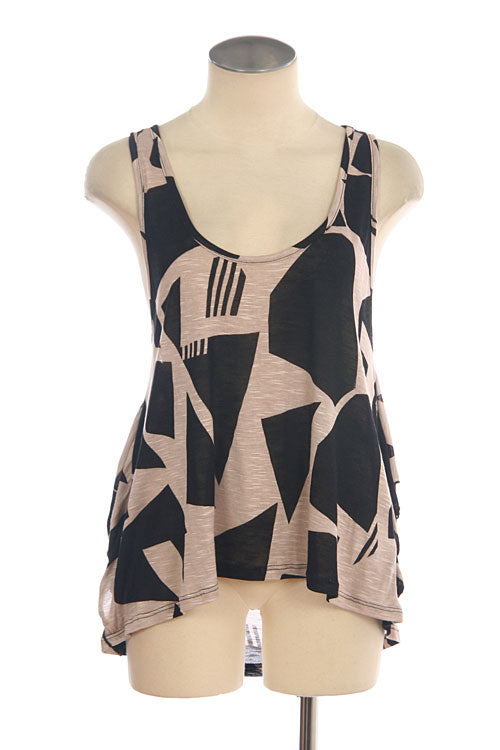 Geometric Print Tank