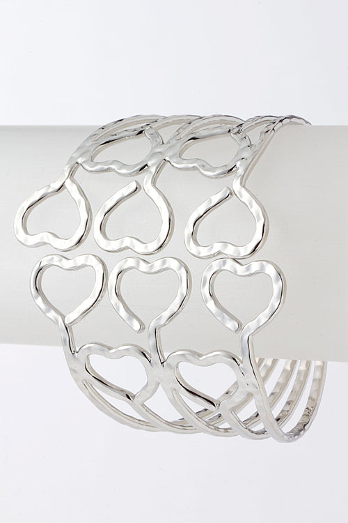 Heart Pattern Cuff