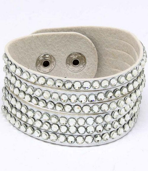 Bangle Bead Button Bracelet